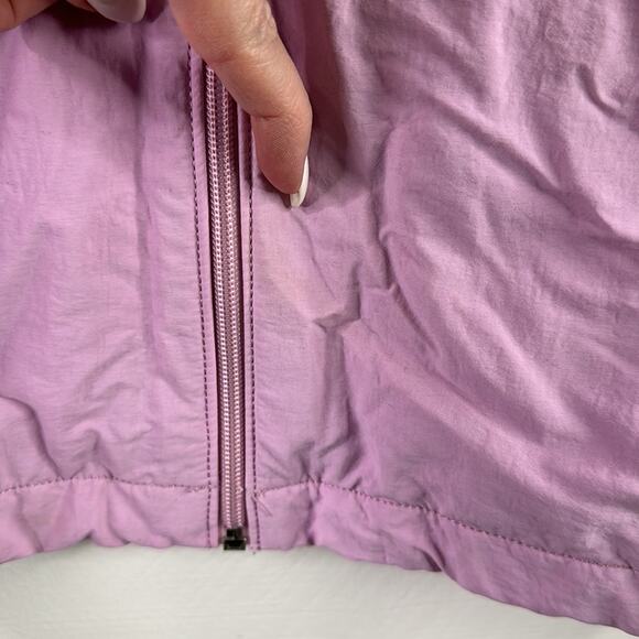ABERCROMBIE & FITCH Pink Anorak Nylon Hooded Full Zipper Jacket Size Small - Picture 14 of 15